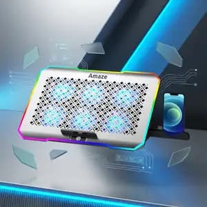 RGB 6-Fan Laptop Cooling Stand (A500) 3