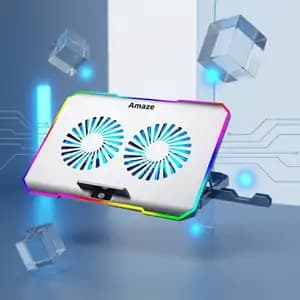 RGB Dual Fan Laptop Cooling Stand (A505) 3